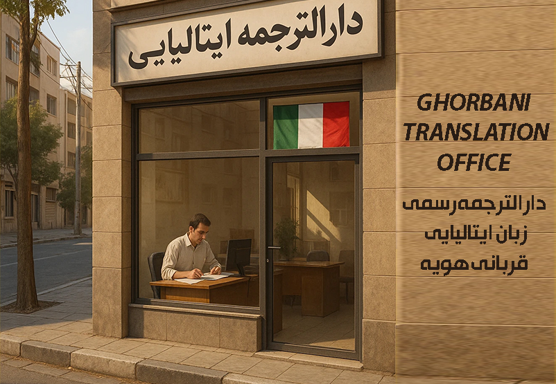 ترجمه ایتالیایی تو تهران